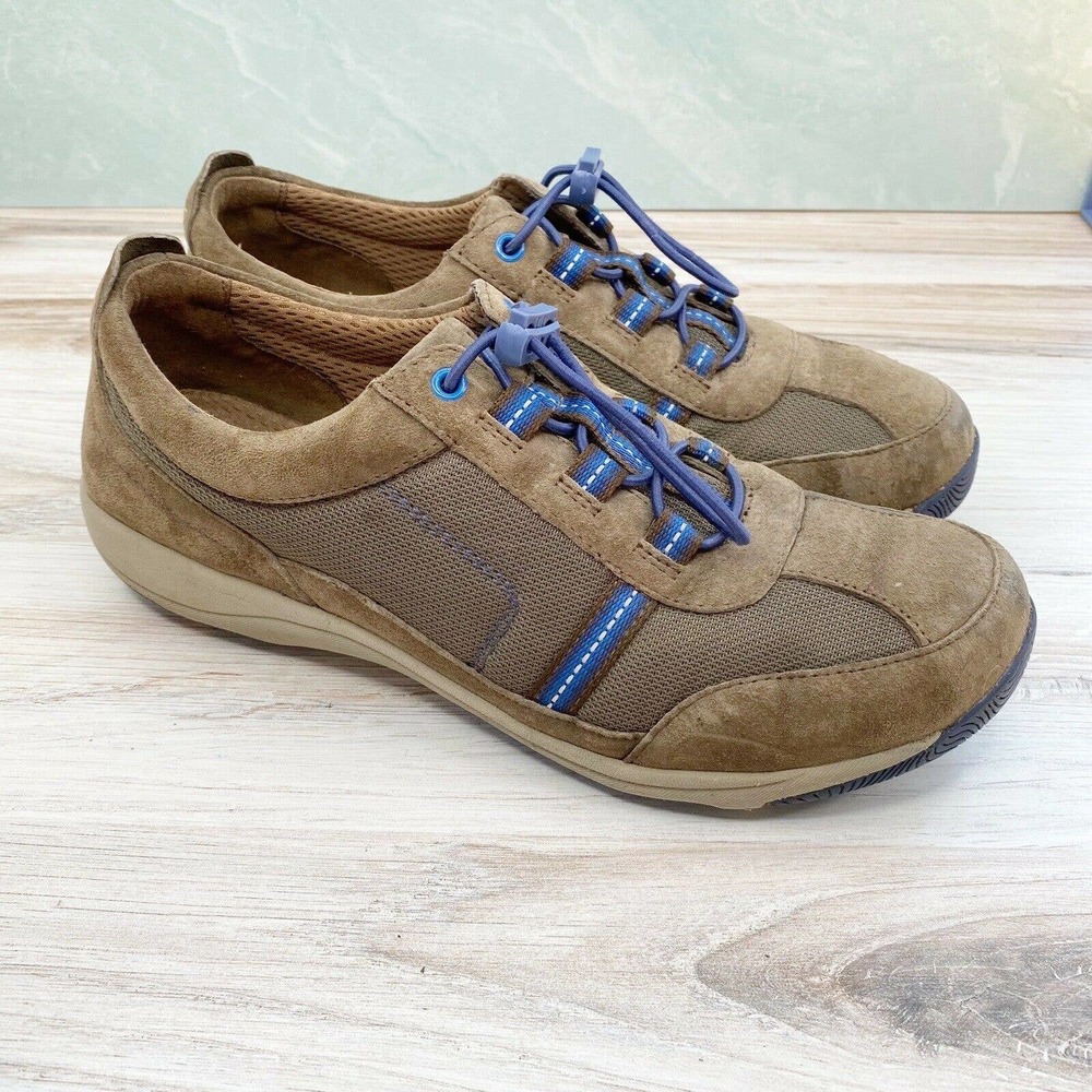 Dansko Helen Women's Brown Suede Slip On Sneakers EU 40 US 9.5-10